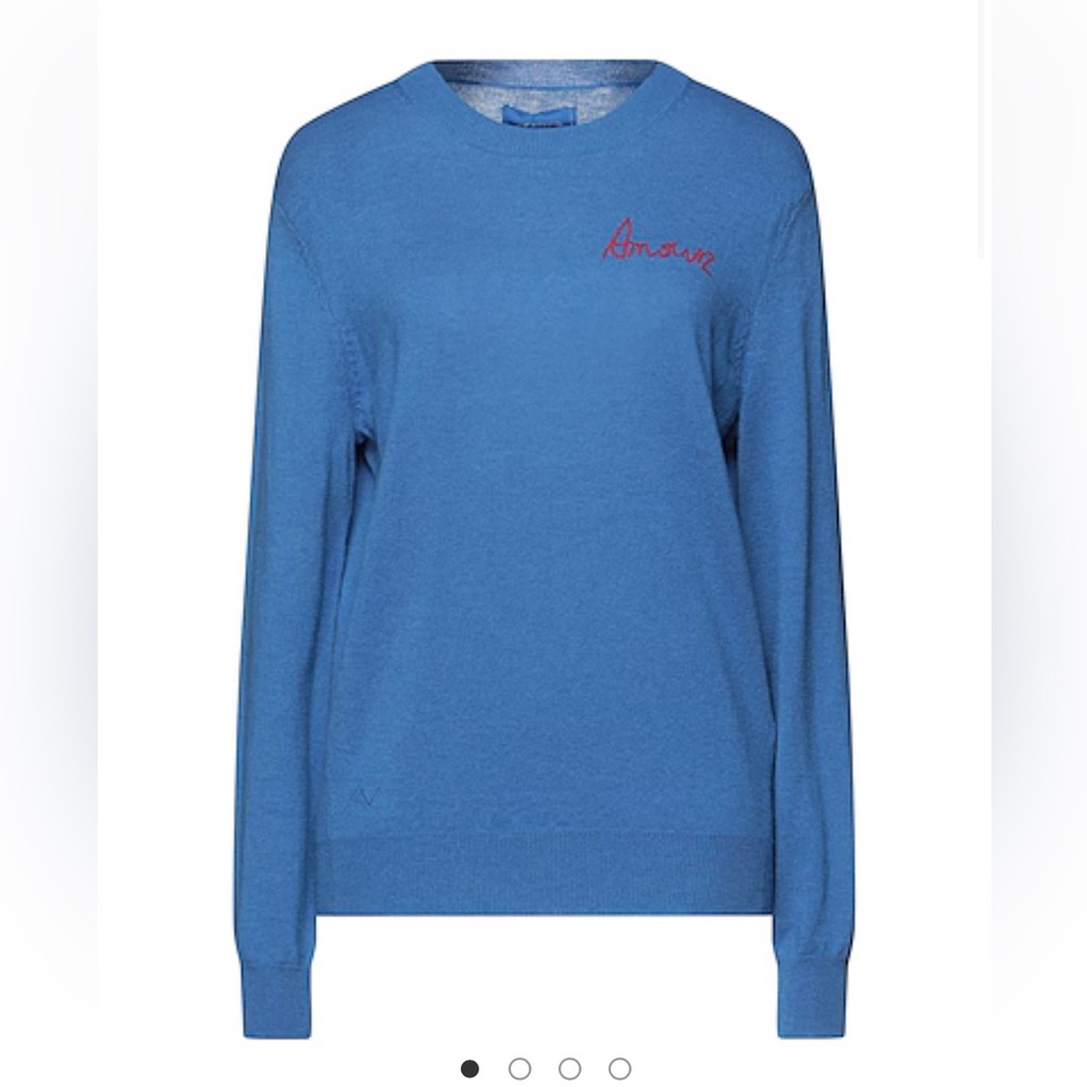 Zadig & Voltaire 'Amour' Slate Blue Sweater - Size XS
